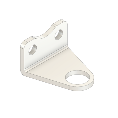 MODULAR SOLUTIONS ALUMINUM BRACKET&lt;br&gt;12MM SENSOR HOLDING